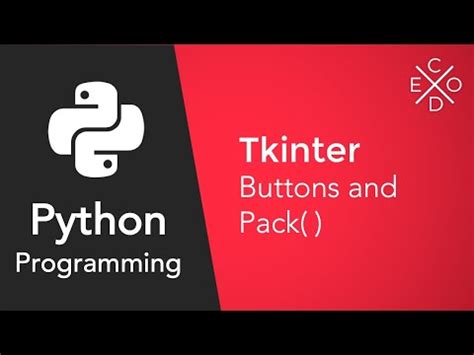 Packing Buttons In Tkinter Python Tkinter Gui Tutorial Adding Hot Sex