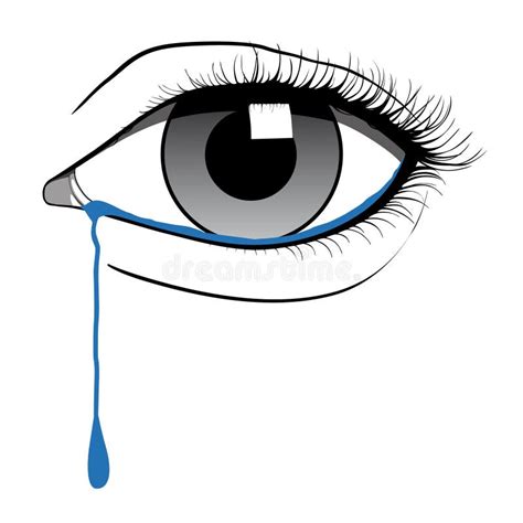 Crying Eye Stock Vector Illustration Of Water Pollute 3724145
