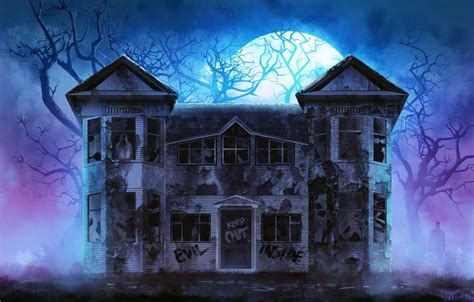 Top 66 Imagen Haunted Mansion Zoom Background Vn
