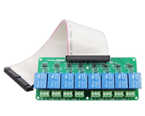 Raspberry Pi用 リレー制御拡張基板 8回路 Adrsru8