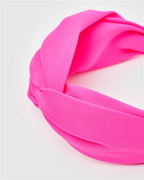 Izoa Taylor Headband Hot Pink Shop Hair Accessories Headbands
