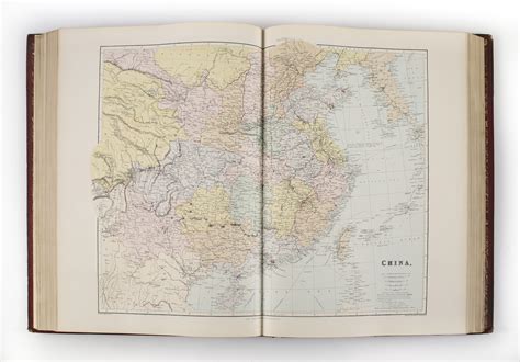 Stanfords London Atlas Of Universal Geography Exhibiting The Physical