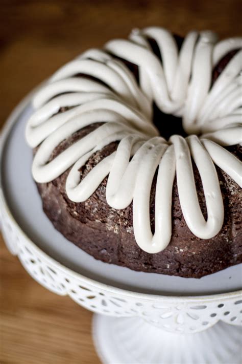 Moist Chocolate Bundt Cake With Cream Cheese Frosting 18 The DIY