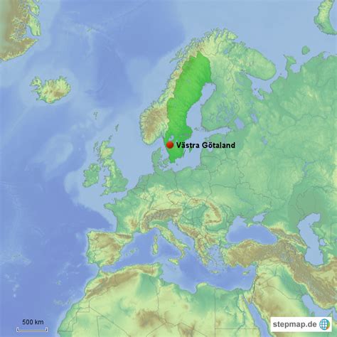 Stepmap Europa Mit Vg Landkarte Für Schweden