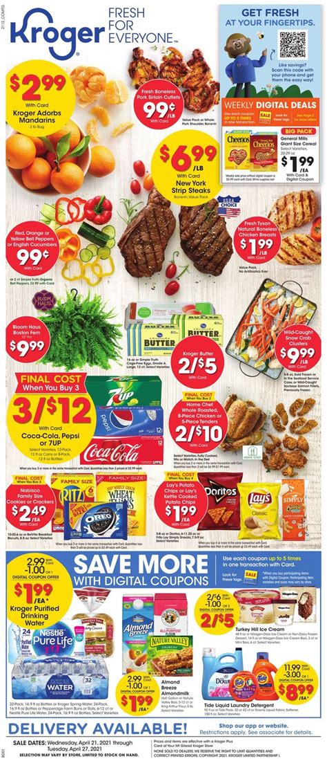 Kroger Current Weekly Ad 0421 04272021 Frequent