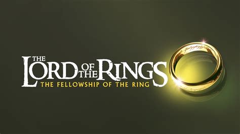 The Lord Of The Rings The Fellowship Of The Ring Apple Tv