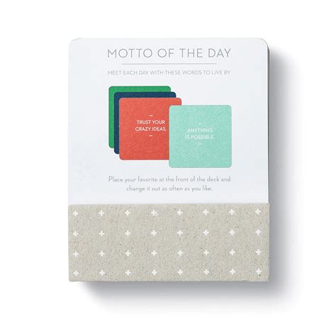 Motto Of The Day Card Set Compendium