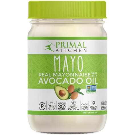 Primal Kitchen Mayo Avocado Oil Real Mayonnaise 12 Fl Oz