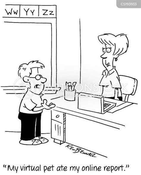 Homework Excuses Cartoons And Comics Funny Pictures From Cartoonstock