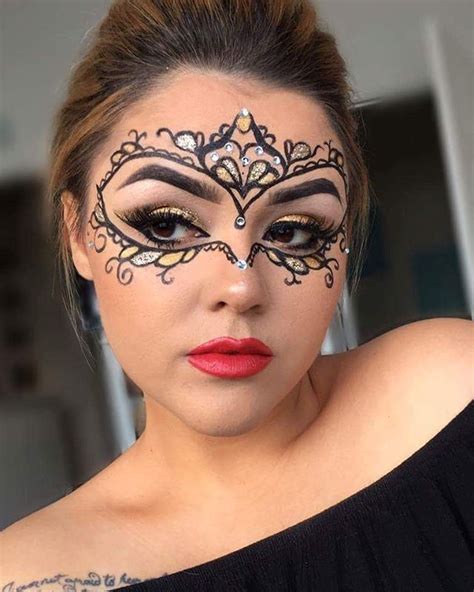Masquerade Prom Makeup