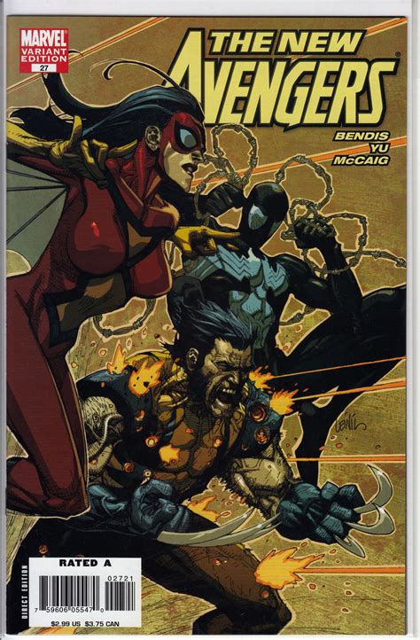 New Avengers 27 150 Variant First Ronin As Hawkeye Nm Comics