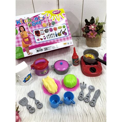 Mainan anak Kitchen Set Box | Shopee Indonesia