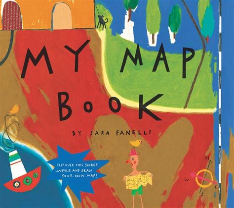 My Map Book By Sara Fanelli English Hardcover Book Free Shipping