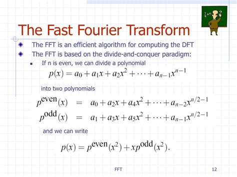 Ppt The Fast Fourier Transform Powerpoint Presentation Free Download