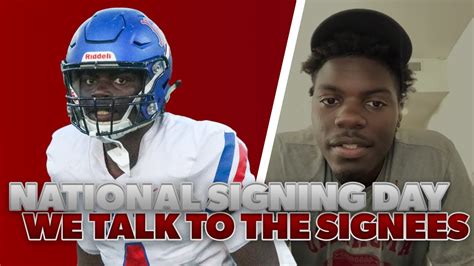 National Signing Day Special We Talk To Almost Half Of Ous Signing