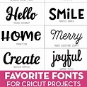 12 Best Fonts for Cricut in 2022 [Free+Cursive] - TVC