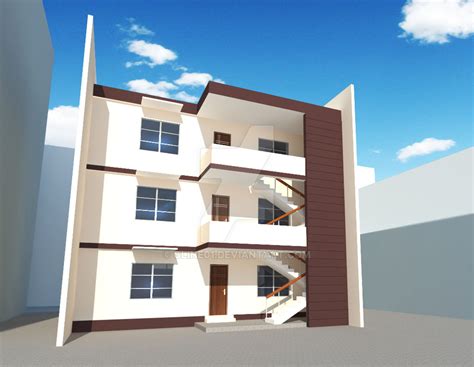Proposed 3 Storey Apartment By Gline01 On Deviantart