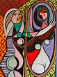 Pablo Picasso「La ragazza allo specchio」（1932） | Pablo picasso, Dipinti ...