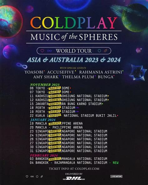Coldplay Europe Tour 2024 Alena Aurelia