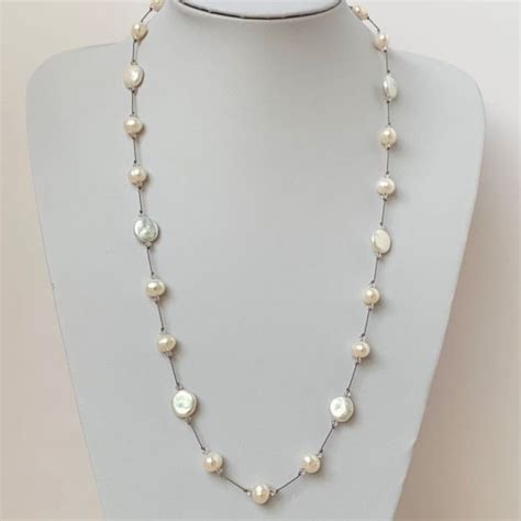 Freshwater Pearl Necklace Ava M Love Your Rocks