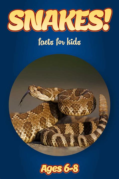 Snake Facts Kids Non Fiction Book Ages 6 8 Clouducated