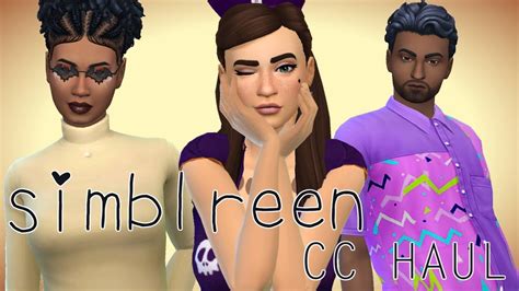 Simblreen 2018 Cc Haul The Sims 4 Youtube