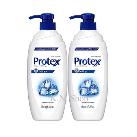 Protex Icy Cool Shower เจลอาบน้ำโพรเทคส์ ไอซ์ซี่ คูล 450 มล ขวดปั๊ม