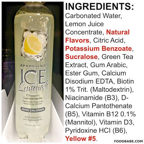Sparkling Ice Spring Water Nutrition Facts Nutrition Ftempo