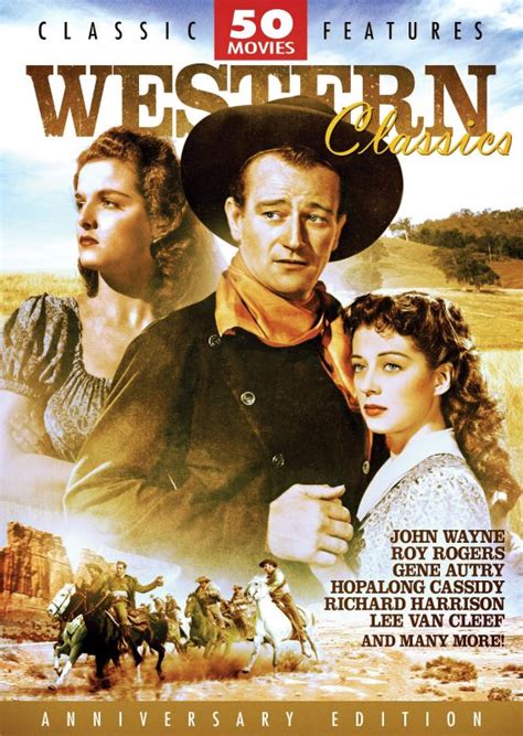 Western Classics 50 Movie Pack 12 Discs Dvd Best Buy