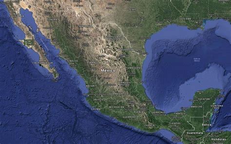 Vista Satelital De La Ciudad De Mexico En Tiempo Real Dadeat