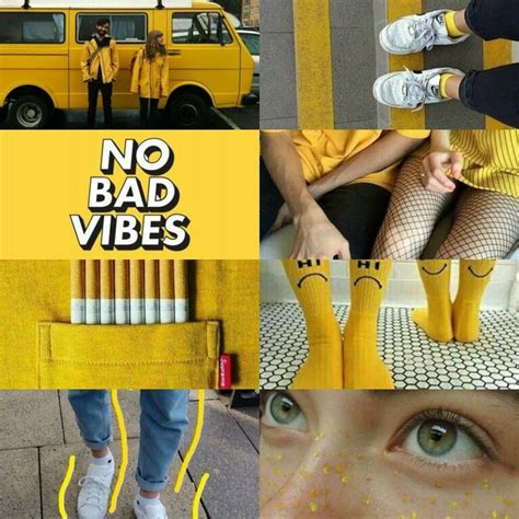 Yellow Mood Board Mood Vibes