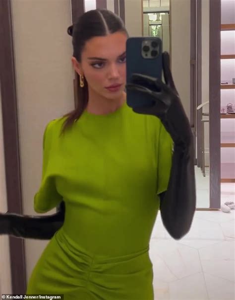Kendall Jenner Is Classically Chic As She Shows Off Her Toned Frame In