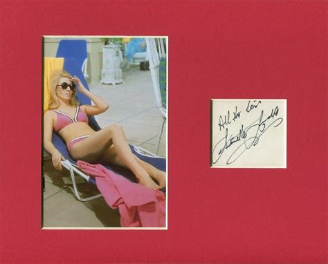 Annette Andre My Partner The Ghost Avengers Sexy Signed Autograph Photo Display Ebay