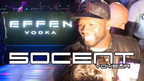 50 Cent At Voyeur Nightclub Philly Effen Vodka Youtube