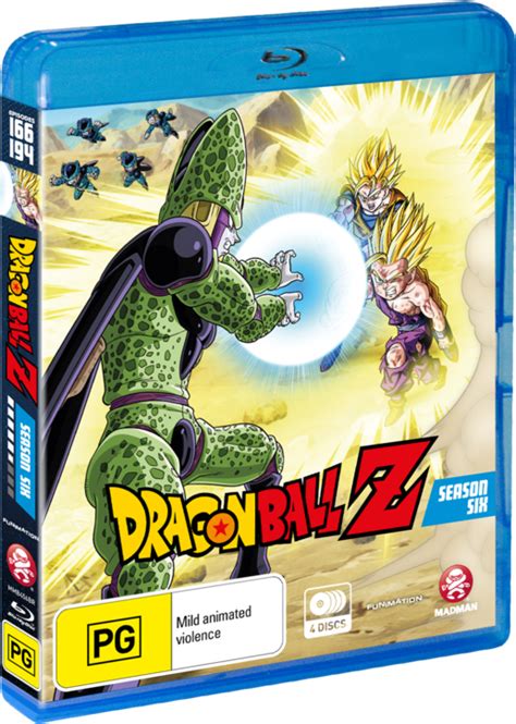 Dragon ball z follows the adventures of goku who, along with the z warriors, defends the earth against evil. Dragon Ball Z Season 6 (Blu-Ray) - Blu-ray - Madman ...