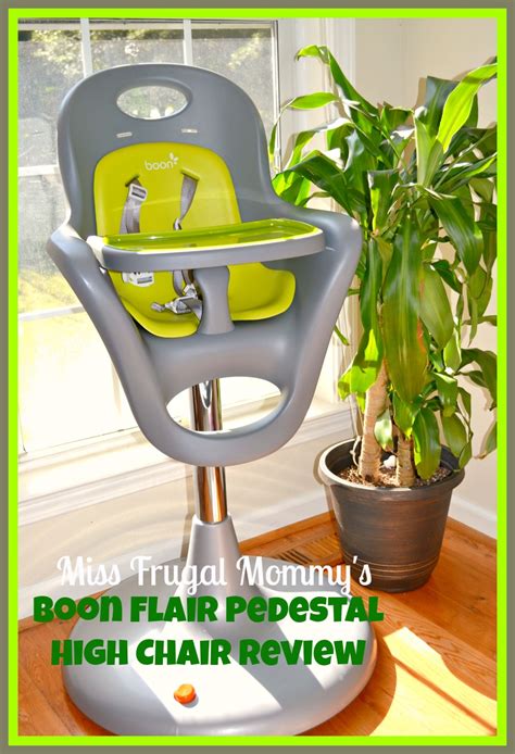 Boon Flair Pedestal High Chair From Pishposhbaby Miss Frugal Mommy