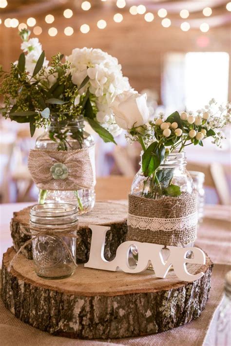 37 Stylish Country Wedding Table Decorations Table Decorating Ideas