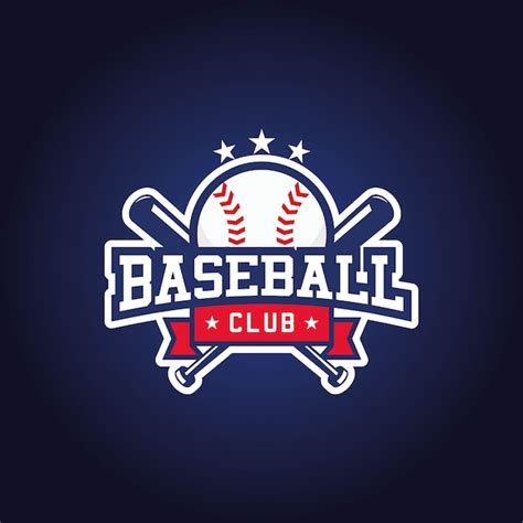 Premium Vector Baseball Club Logo Design