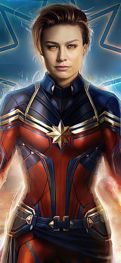 Captain marvel 2 will be a part of phase four of the mcu, which will also feature films like black widow, the eternals, doctor strange in the multiverse madness, thor: 1125x2436 Captain Marvel 2020 4k Brie Larson Iphone XS ...