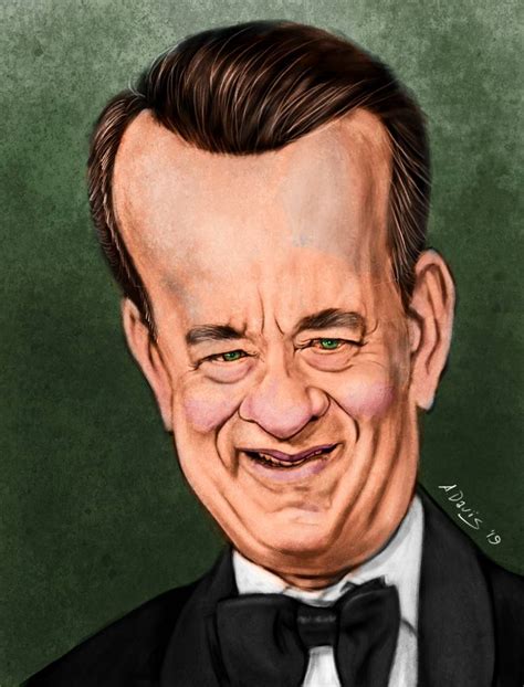Tom Hanks By Adavis57 On Deviantart Celebrity Caricatures