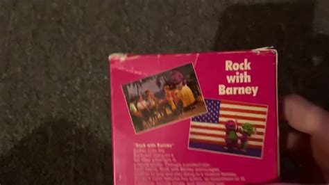 Rock With Barney 1992 Vhs Review Youtube