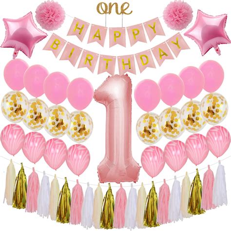 1st Birthday Balloons Decorations 1st Birthday Ideas
