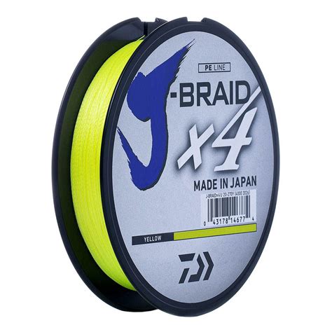 Linha Multifilamento Daiwa J Braid X M Amarela Pesca Imports