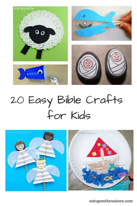 20 Easy Bible Crafts For Kids Out Upon The Waters