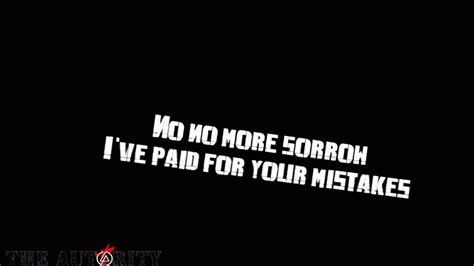 Linkin Park No More Sorrow Lyrics HD YouTube