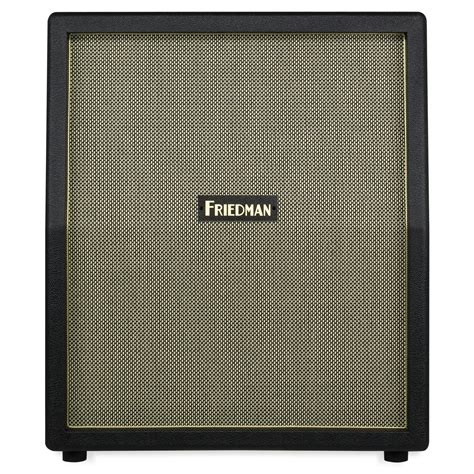 Friedman Vertical 2x12 Amp Cabinet With Gold Weave Grille Andertons
