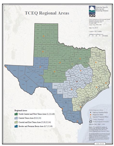 Maps Created By Tceq Gis Staff Texas Commission On Environmental
