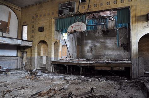 Abandoned School Gym Abandoned Abandoned Places