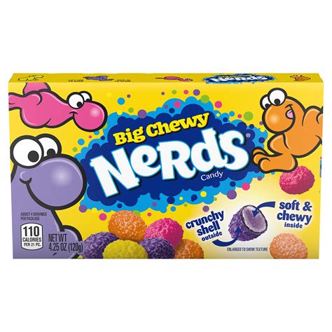 buy nerds big chewy candy 4 25 ounce movie theater candy box pack of 12 online at