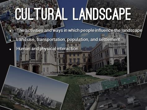 what is the difference between landscape and cultural